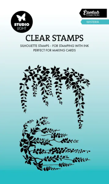  Studio Light - 740 - Essentials Clear Stamps - Wisteria