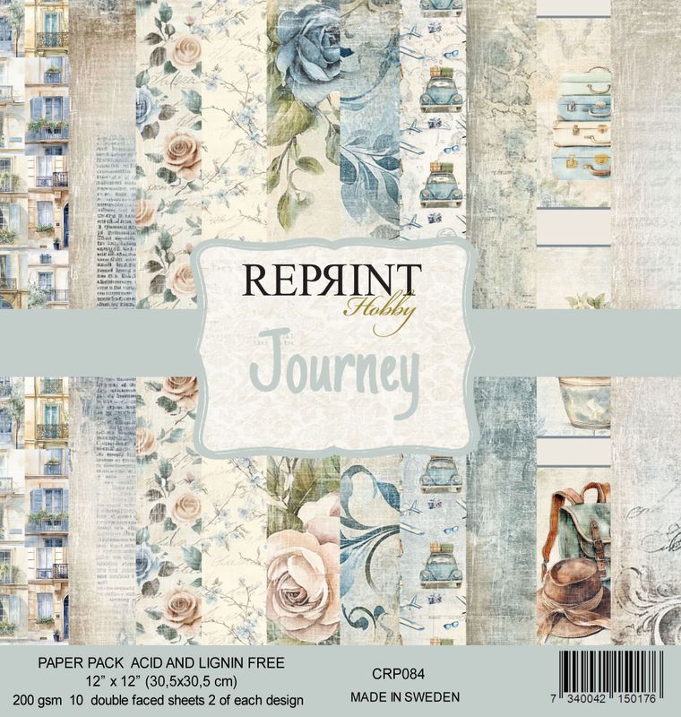 Reprint - 12x12 - CRP084 - Journey - Paper Pack