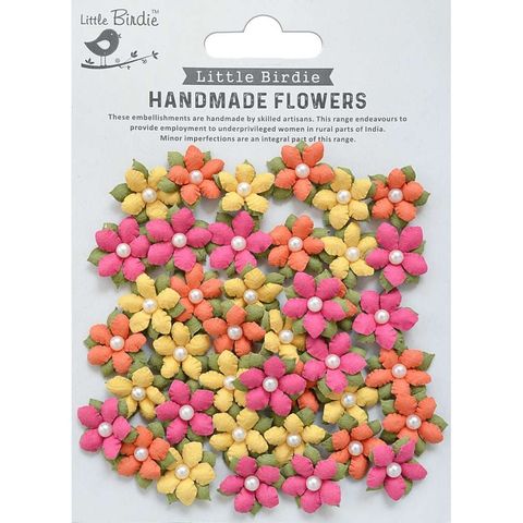 Hovedbilde Little Birdie - Handmade Flowers - Elira - Boho Dreams - 40 stk