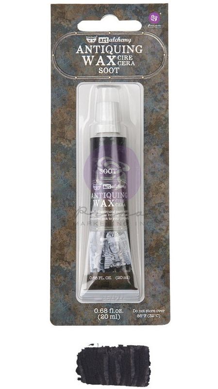 Finnabair - 969097 - Art Alchemy Antiquing Wax - Soot