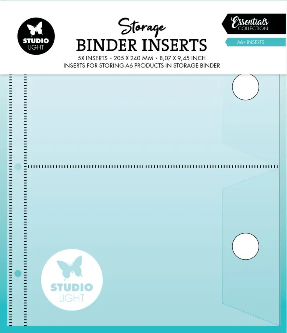 Hovedbilde Studio Light - Storage Binder Inserts A6+ Insert (5pcs)