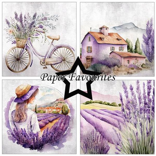 Paper Favourites - 6x6 Paper Pad - PF273 - Lavender