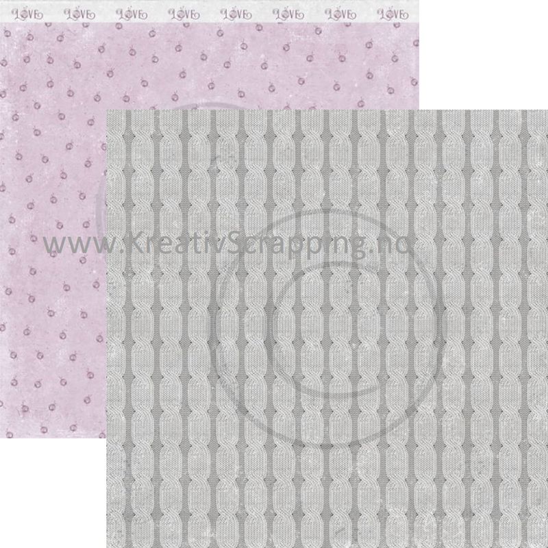 Papirdesign - PD17343 - Strikkedilla - Flettestrikk