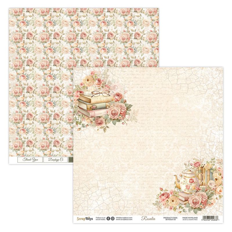 ScrapBoys - Rosalia - 12x12 - ROSA-03
