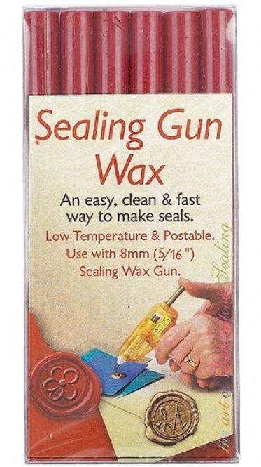 Hovedbilde Manuscript - Sealing Gun Wax - Rød - 6stk