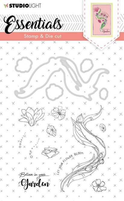 Hovedbilde Studio Light - DC39 - A6 - Essentials clear stamp & die