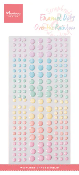 Marianne Design - PL4532 - Enamel dots - Over The Rainbow