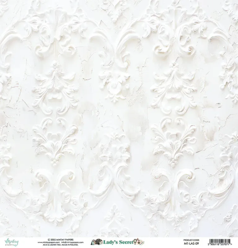 Mintay - LAS - 12x12 - Lady's Secret - 09 Die-cut Sheet