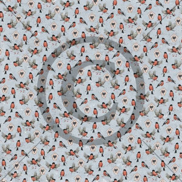 Papirdesign - PD 00951 - Til deg og dine - En himmel full av dompap