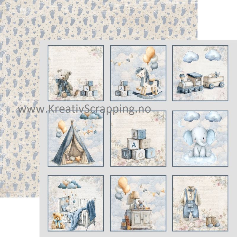 Reprint - 6x6 - RPP112 - Happiness - Paper Pack
