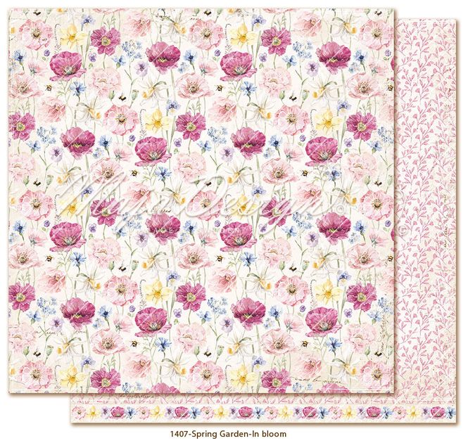 Hovedbilde Maja Design - 1427 - Spring Garden - 6x6 Paper Pack