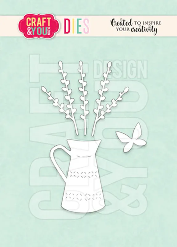 Craft & You - Dies - CW272 - Spring Jug
