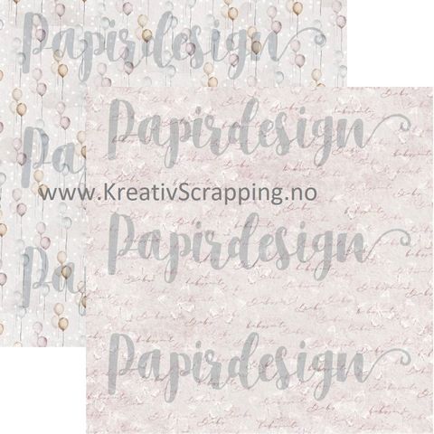 Hovedbilde Papirdesign - PD2100572 - Vårtegn - Babyjente