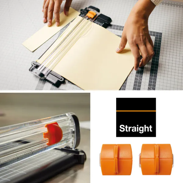 Fiskars - Reserve kniv - Titanium TripleTrack Trimmer Blades - 2pk