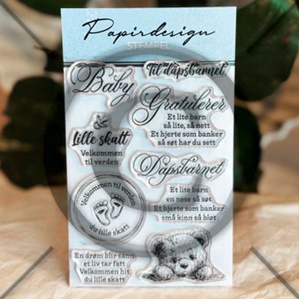 Papirdesign - Stempel - PD 1655 - En drøm blir sann