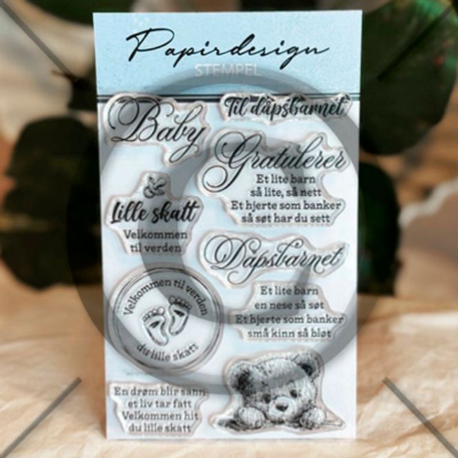 Hovedbilde Papirdesign - Stempel - PD 1655 - En drøm blir sann