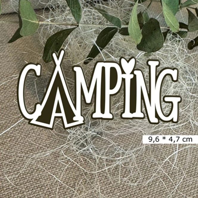Hovedbilde Papirdesign - Dies - PD 01126 - Camping