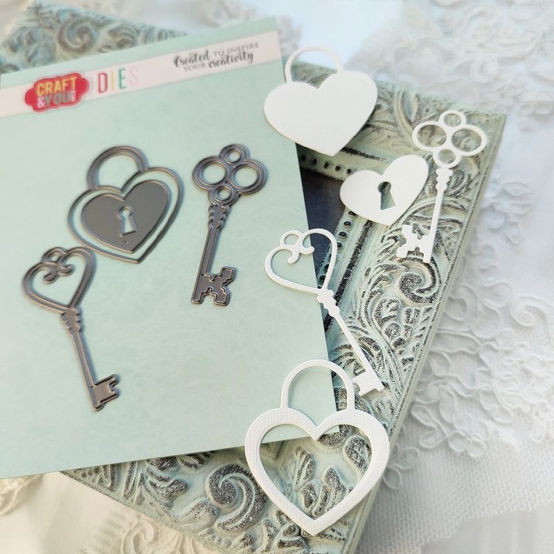Craft & You - Dies - CW165 - Keys and the padlock