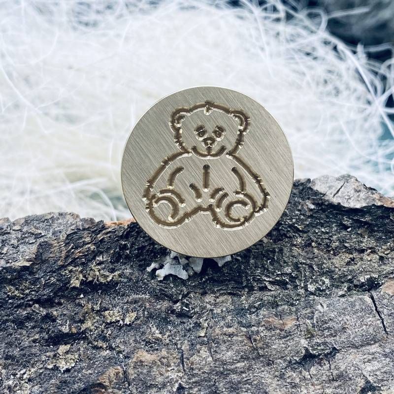 Papirdesign - Lakkstempel - Bamse