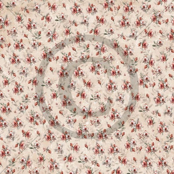 Papirdesign - 12x12 - PD 1546 - Julekveld - Juletid