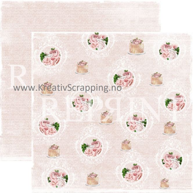Hovedbilde Reprint - 12x12 - RP0248 - I Do Collection - Wedding Cake