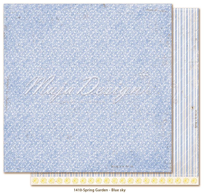 Maja Design - 1426 - Spring Garden - 12x12 Paper Pack - inkl monochromes