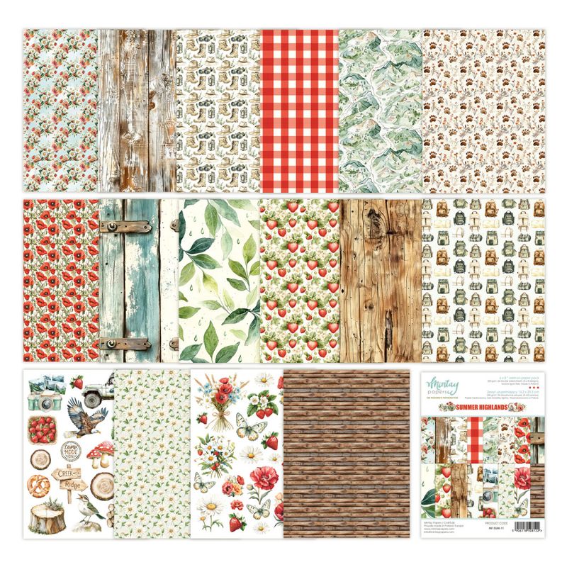 Mintay - SUM - 6x8 Add on Paper Pack -  Summer Highlands