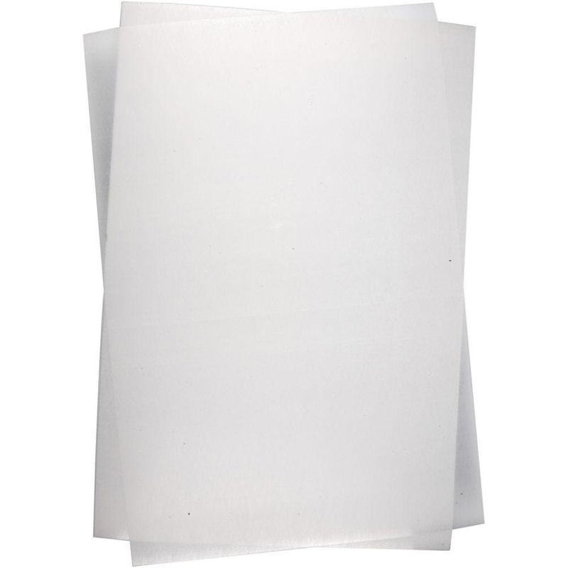 Krympeplast - 20x30 cm - Blank transparent - 10 pk