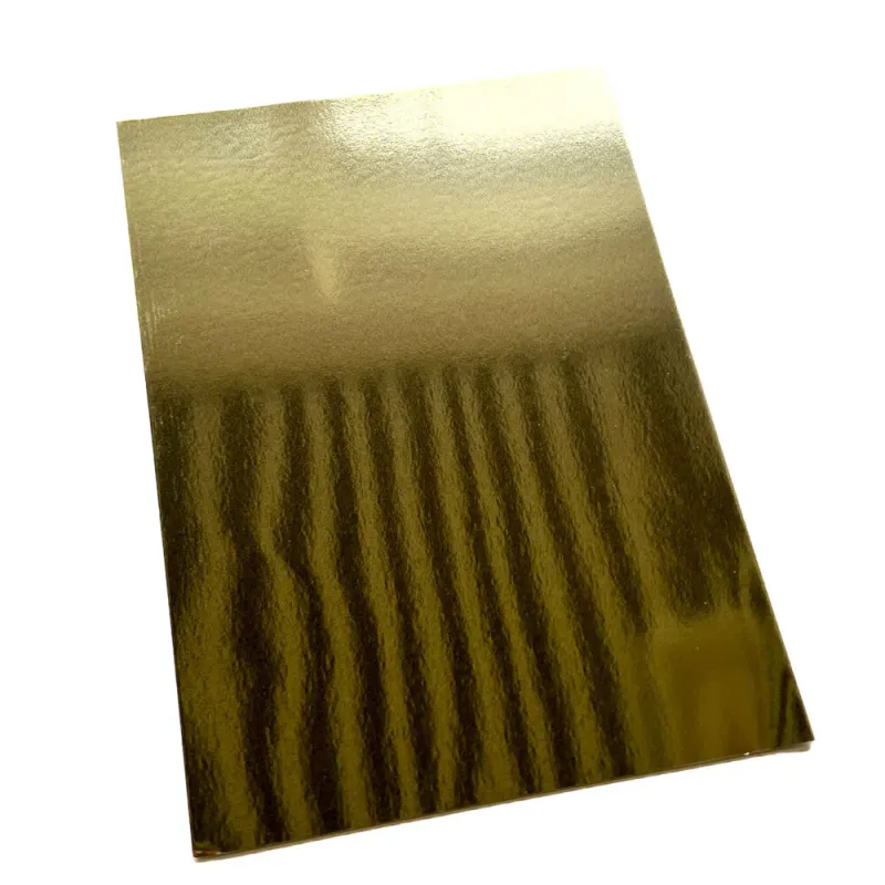 Paper Favourites - A4 - Mirror Card Glossy - 104 - Polished Gold - 5pk