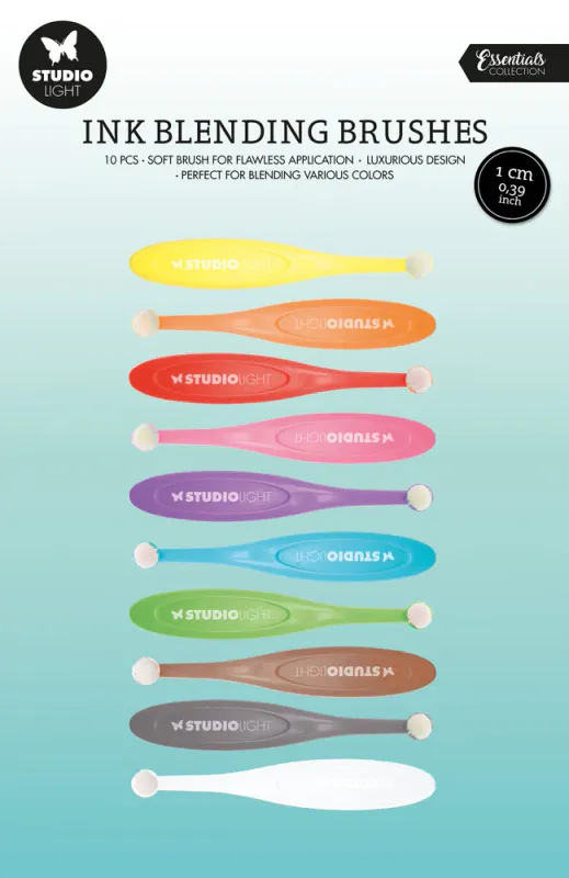 Studio Light - Ink Blending Brushes 1 cm - 10pcs