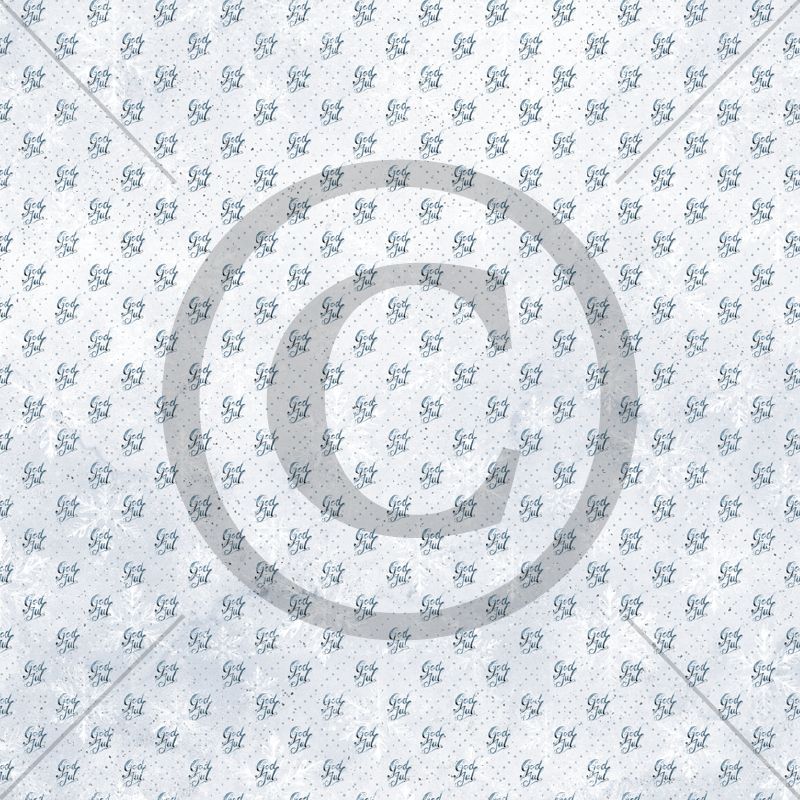 Papirdesign - 12x12 - PD 1398 - Vintertiden - Vintervibber