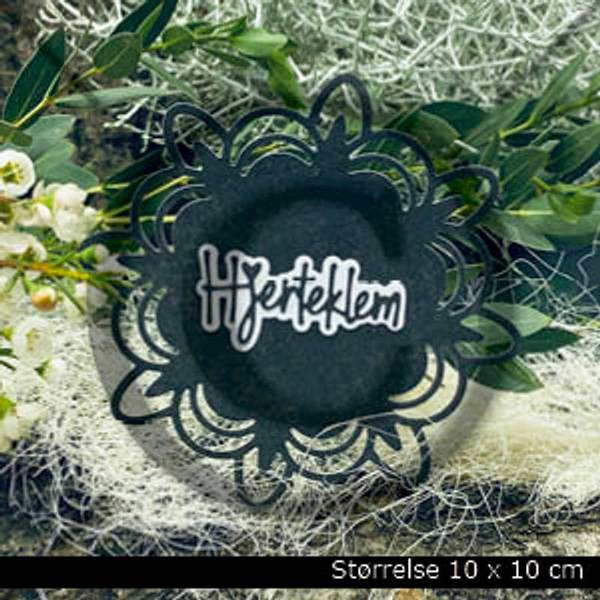 Papirdesign Dies PD 01102 - Hjerteklem 2