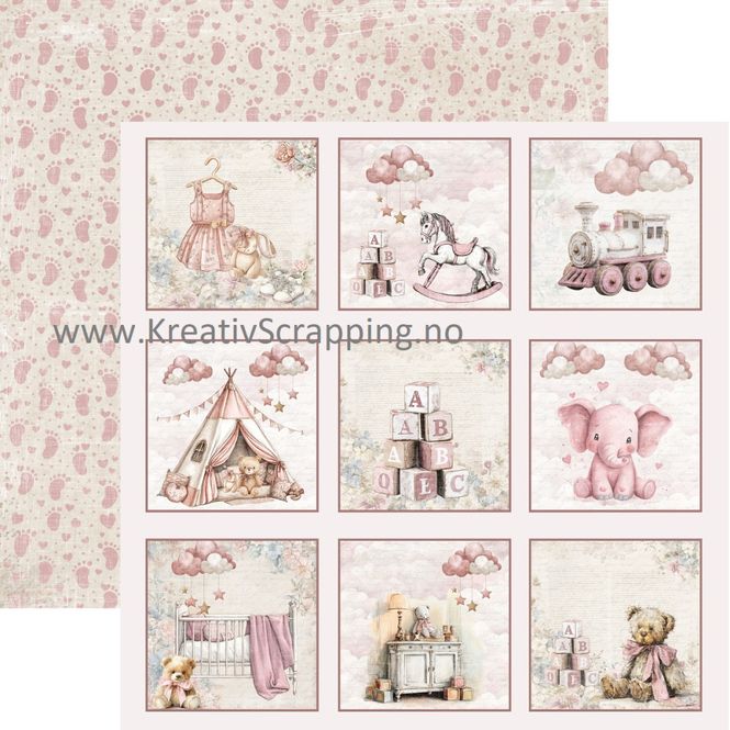 Hovedbilde Reprint - 8x8 - RPM073 - Happiness - Paper Pack