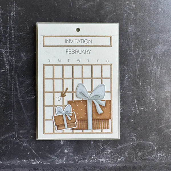 Simple and basic - Clearstamp - SBC191 - Add-On for Dies #SBD494 - English