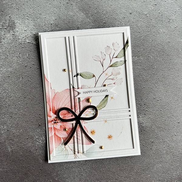 Simple and basic - Dies - SBD352 - A6 Cover w/ Stripes