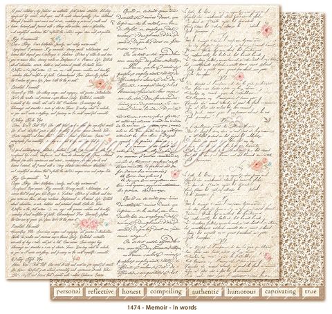 Hovedbilde Maja Design - 1474 - Memoir - In words