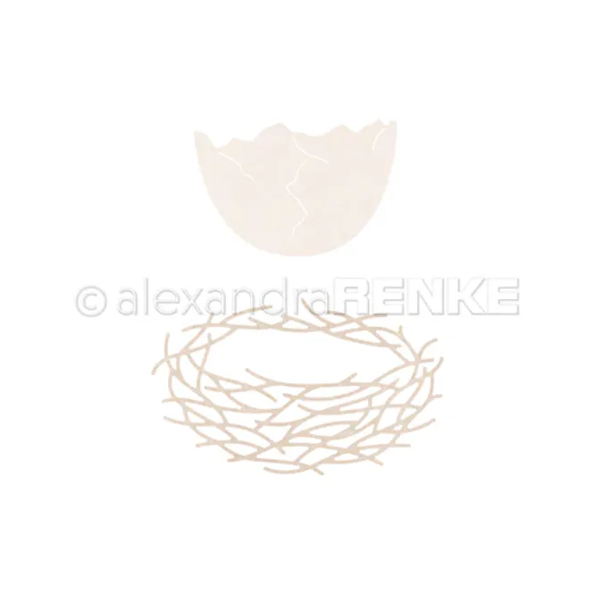 Hovedbilde Alexandra Renke - Dies - D-AR-OS0049 - Nest with broken egg
