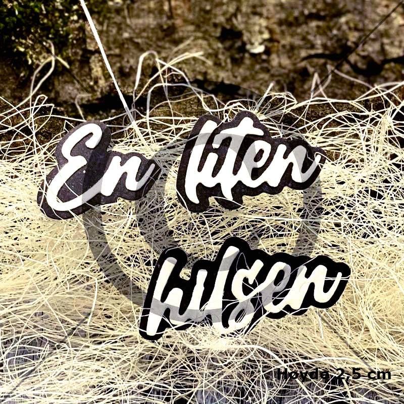 Papirdesign Dies PD 00992 - En liten hilsen