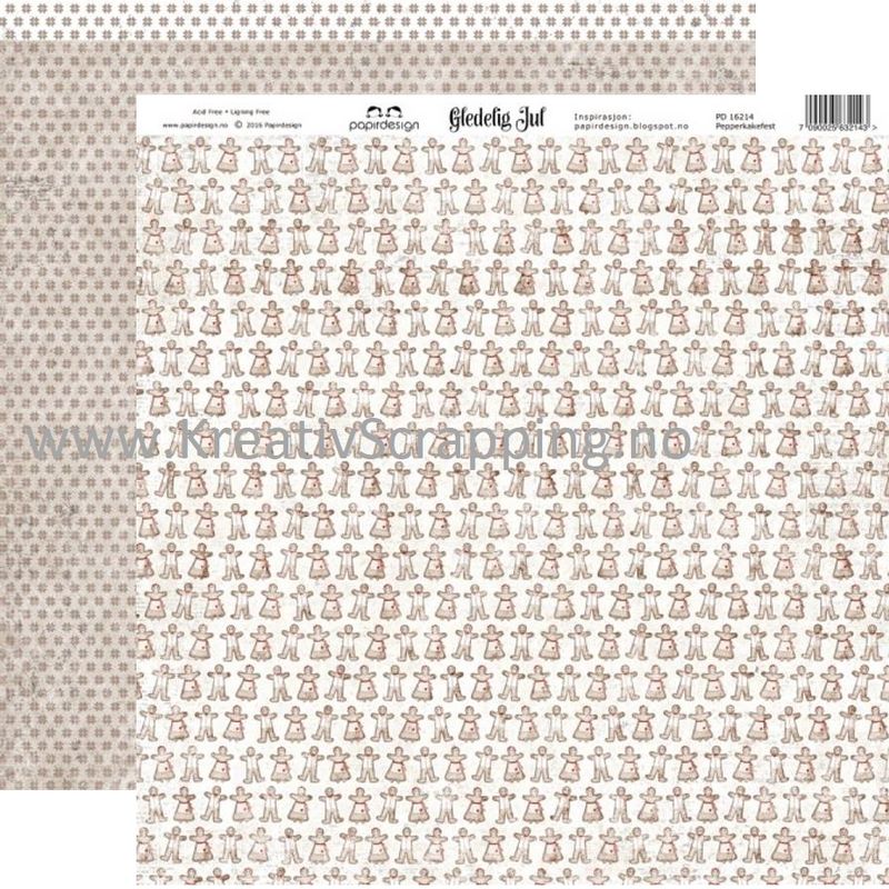 Papirdesign - PD16214 - Gledelig Jul - Pepperkakefest