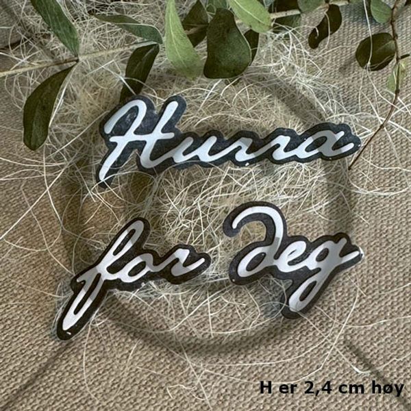 Papirdesign - Dies - PD 1492 - Hurra for deg