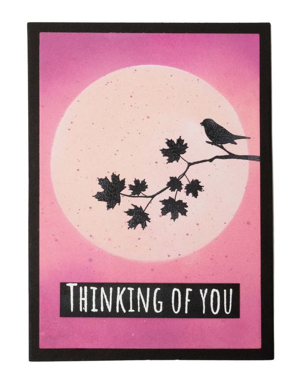  Studio Light - 386 - Essentials Clear Stamps - Branch Bird