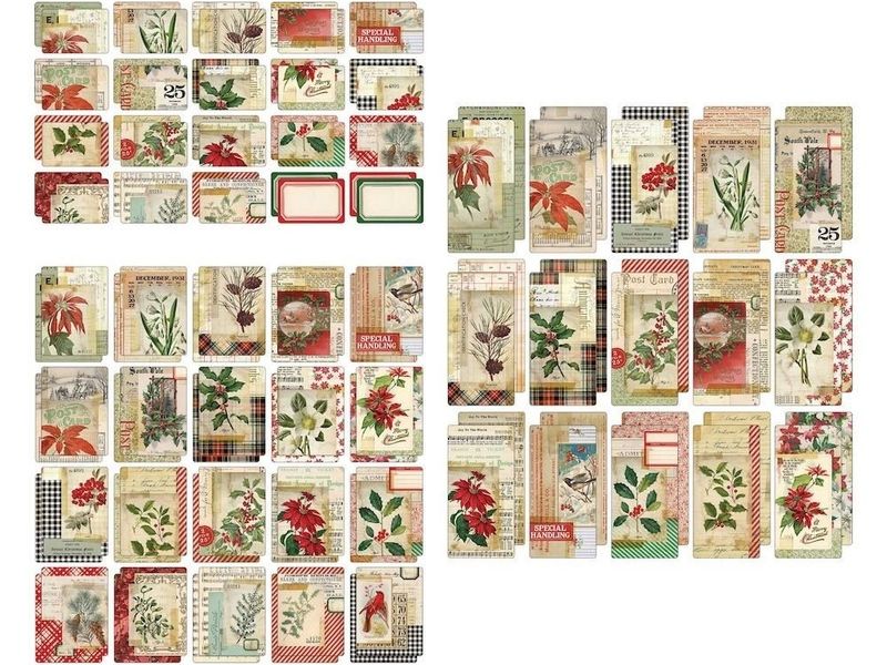 Tim Holtz - Idea-Ology - TH94190 - Christmas Pocket Cards 55pcs