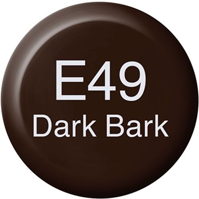 Hovedbilde Copic - Ink Refill - 12 ml - E49 - Dark Bark