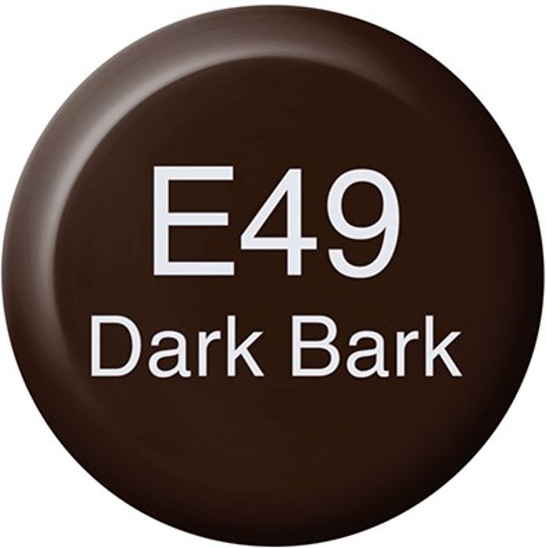 Copic - Ink Refill - 12 ml - E49 - Dark Bark