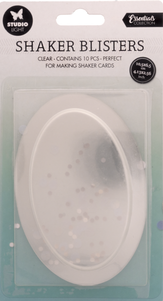 Studio Light - BLIS03 - Shaker Blisters - Oval - 6,5 x 10,5 cm 