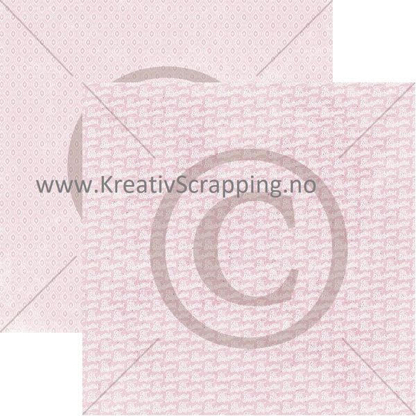 Papirdesign PD1900331 - Lille gull - Til dåpsbarnet, rosa