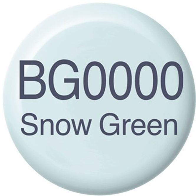Hovedbilde Copic - Ink Refill - 12 ml - BG0000 - Snow Green