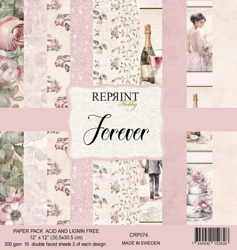 Reprint - 12x12 - CRP074 - Forever - Paper Pack