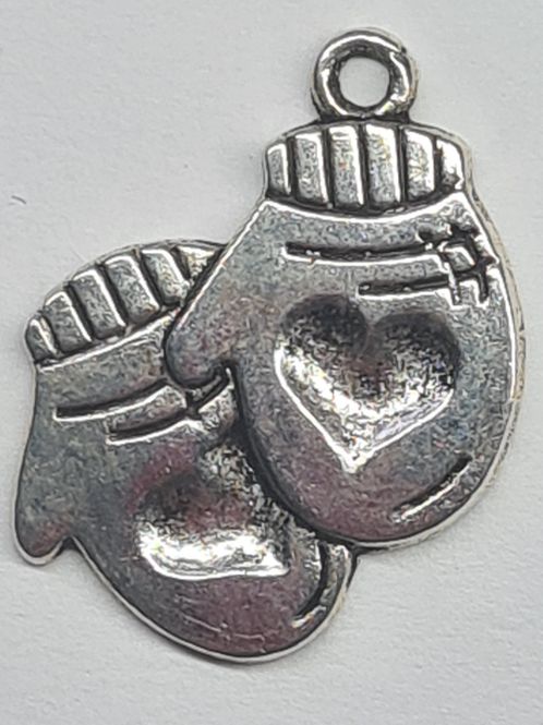 Hovedbilde Charms - Votter - Sølv - 5 stk