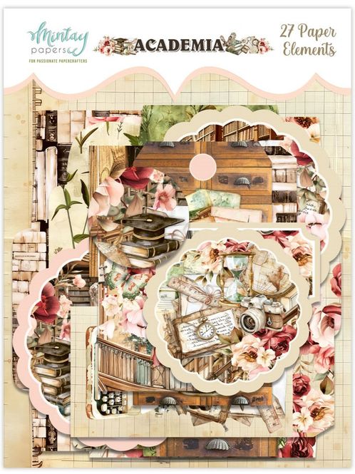 Hovedbilde Mintay - ACA - Academia - Paper Elements - 27 pcs